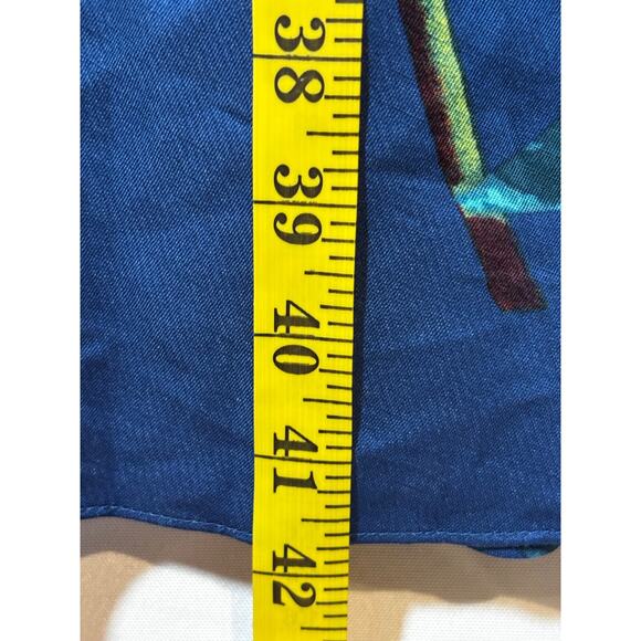 New Banana Republic Fit & Flare Floral Linen Blend Dress Pockets Boho romantic - Picture 8 of 11